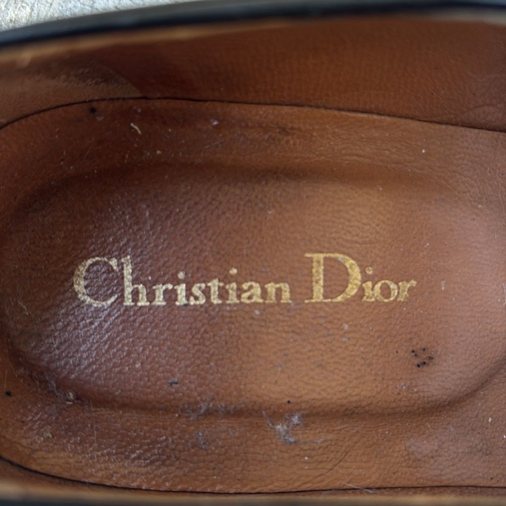 Dior Men's Classic Black Oxfords - Picture 6 of 9